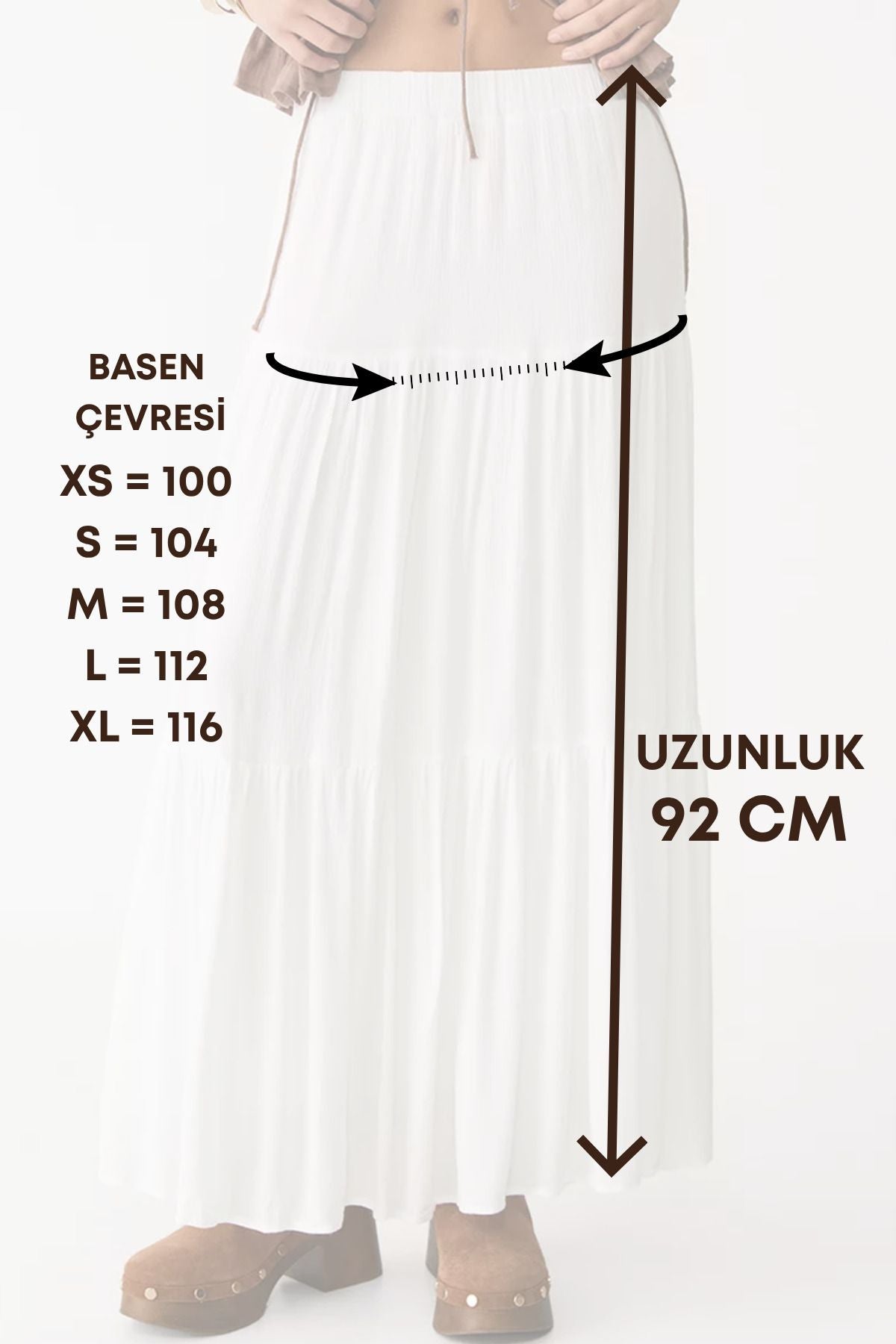 Fitilli Midi Etek