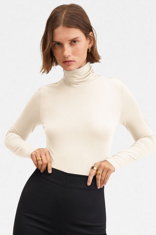 Kadın Ultra Soft Balıkçı Yaka Bluz