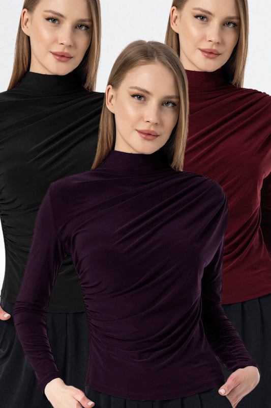 Siyah / Mürdüm / Bordo