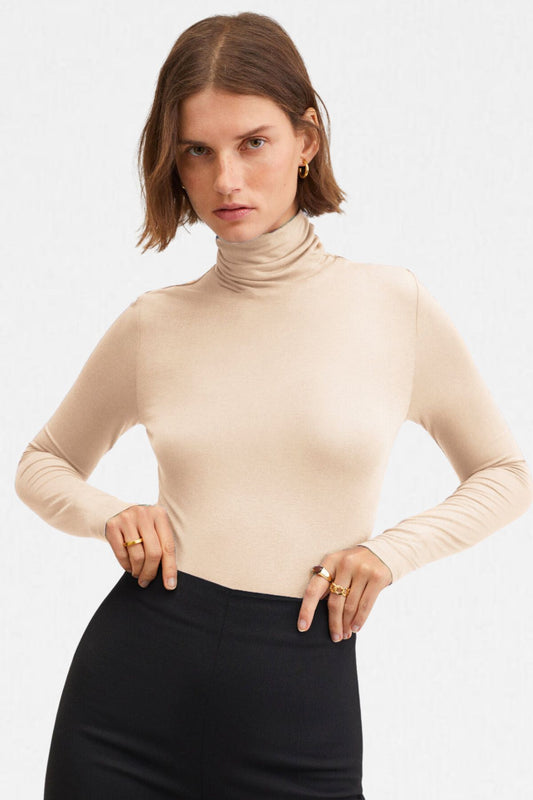 Kadın Ultra Soft Balıkçı Yaka Bluz