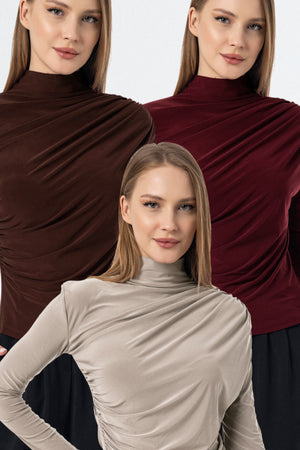 Kahve / Bordo / BEIGE