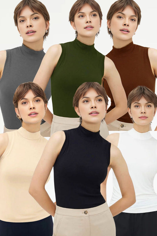 Kadın Setli  Kolsuz Body Bluz