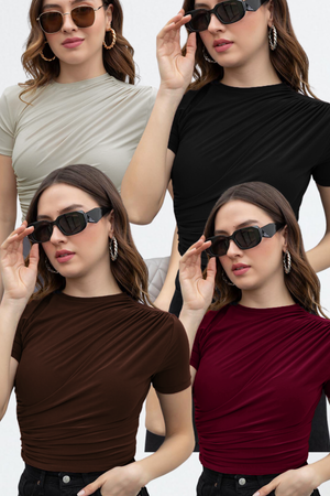 Siyah / Bordo / Bej / Kahve