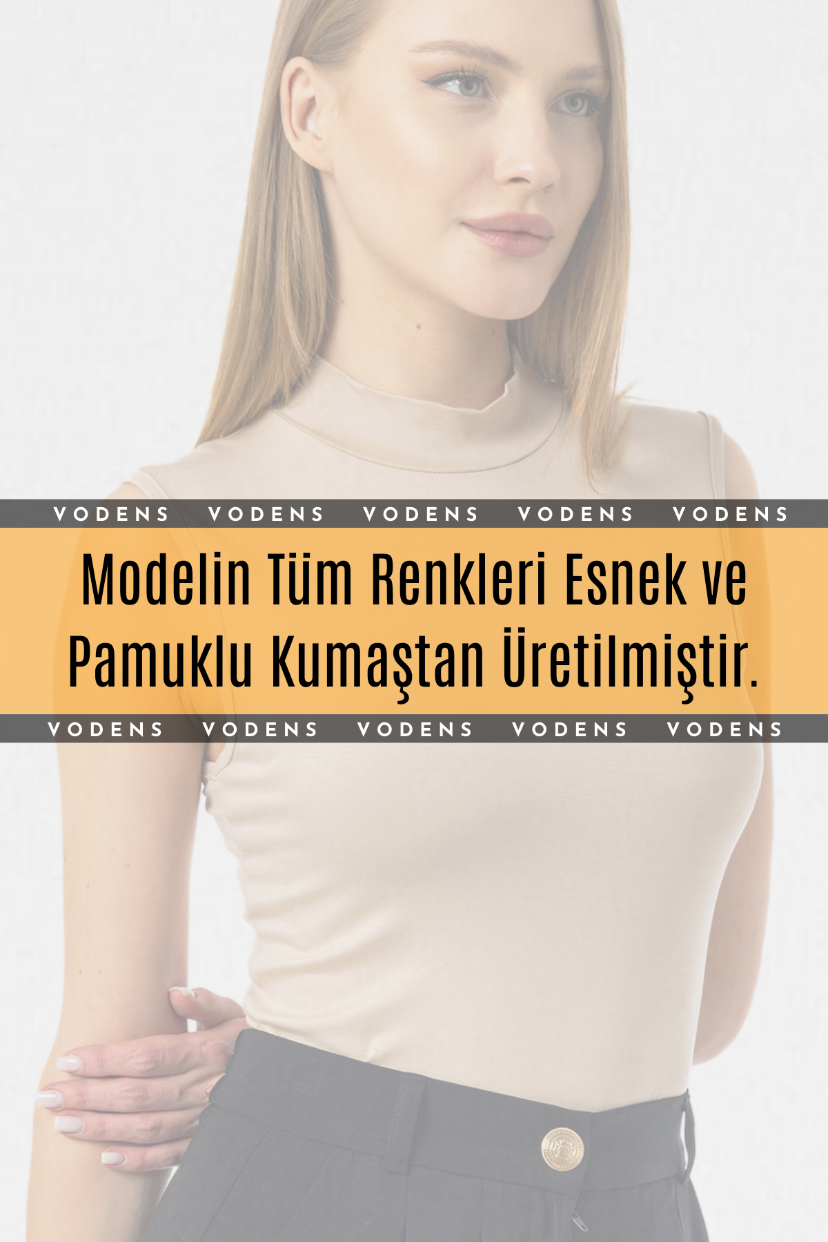 4'lü Kolsuz Body Bluz