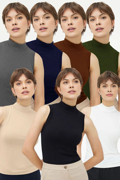 Kadın Takım Kolsuz Body Bluz