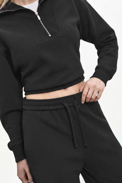 Kahve Geniş Paça Jogger Pantolon