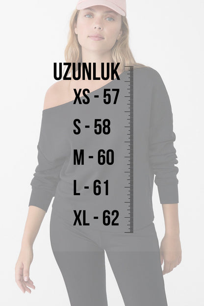 Kadın Yumuşak, açık omuzlu Sweatshirt